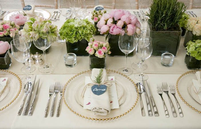 Wedding Catering - Table decoration